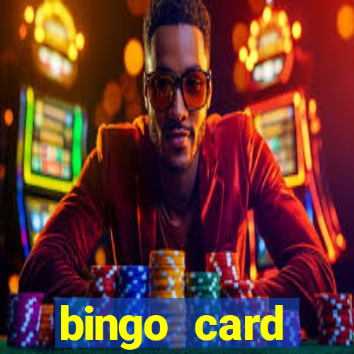 bingo card generator with pictures